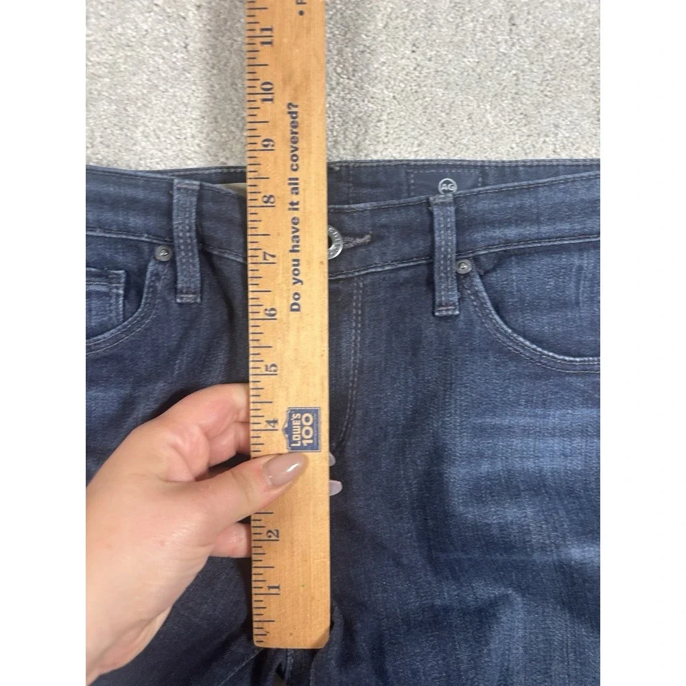 AG Adriano Goldschmied Jeans The‎ Stevie Slim Straight Dark Wash Womens Sz 26R